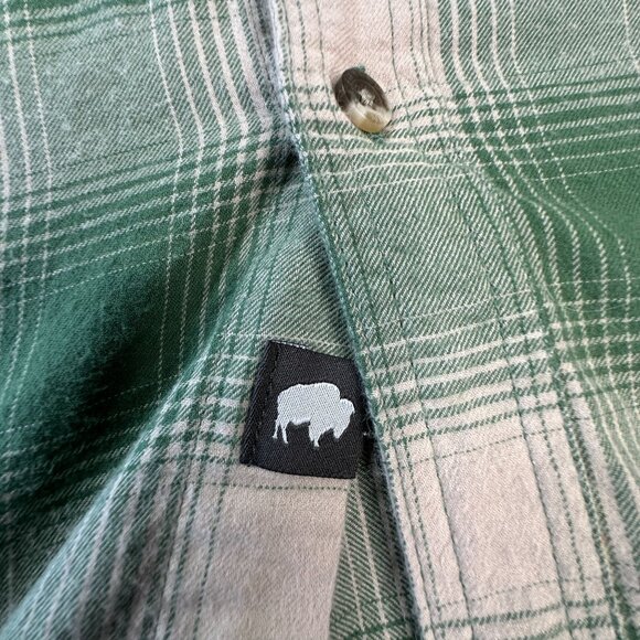 Mountain Khakis Men's Short Sleeve Shirt Size XX Large Green and‎ Tan - Picture 6 of 9